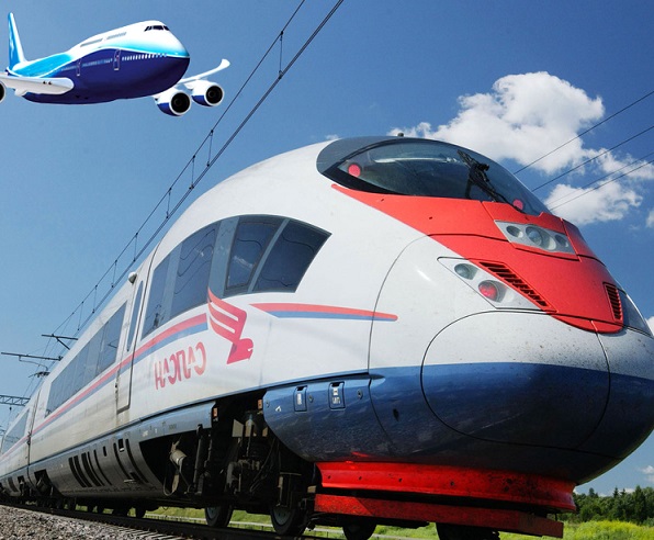 Поезд или самолет